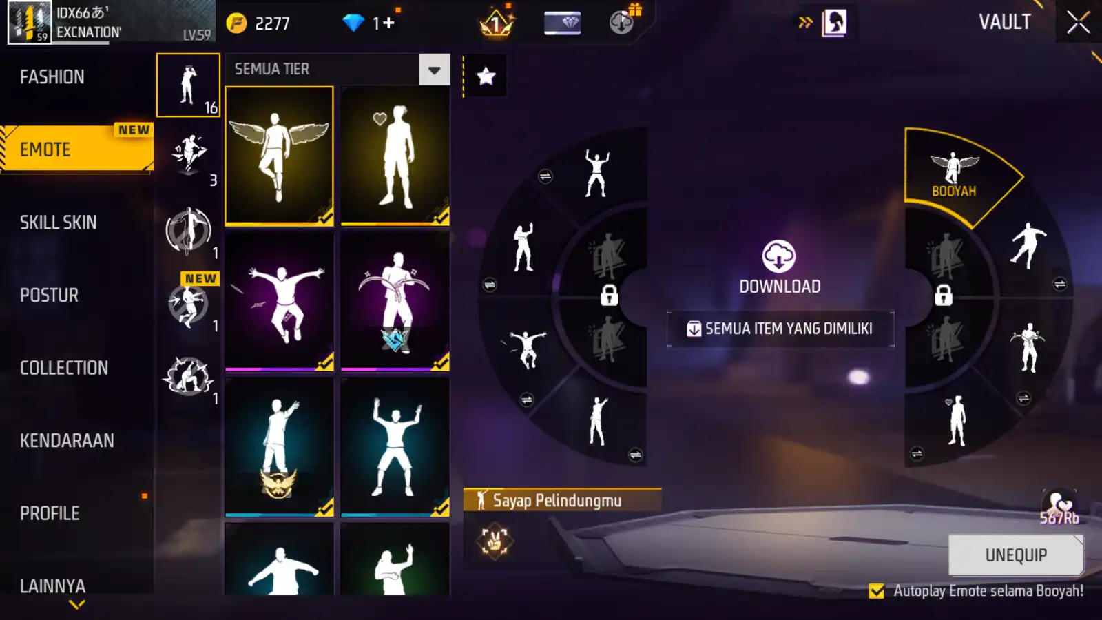 FREE FIRE SG 2 RASA [0002]