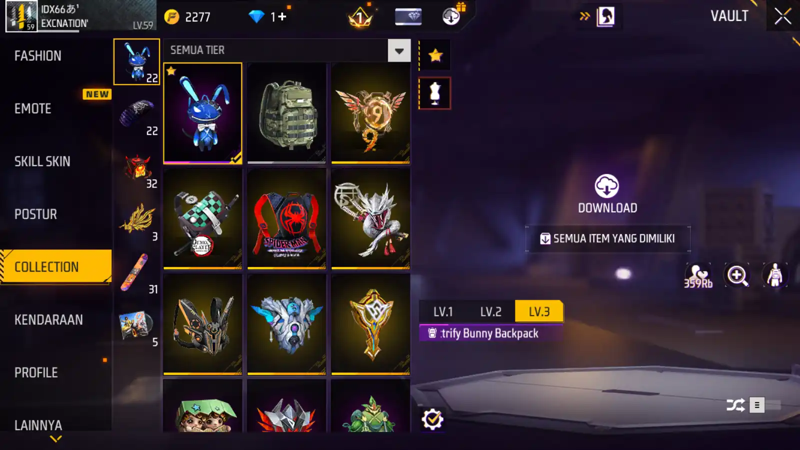 FREE FIRE SG 2 RASA [0002]
