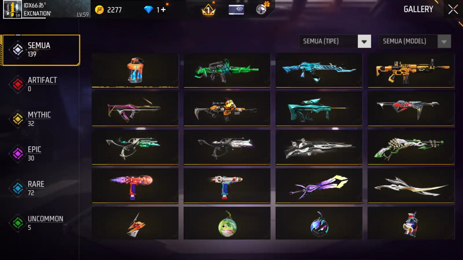 FREE FIRE SG 2 RASA [0002]